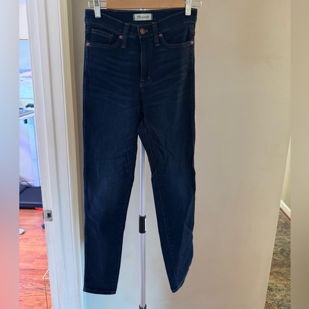 Madewell high rise skinny jeans